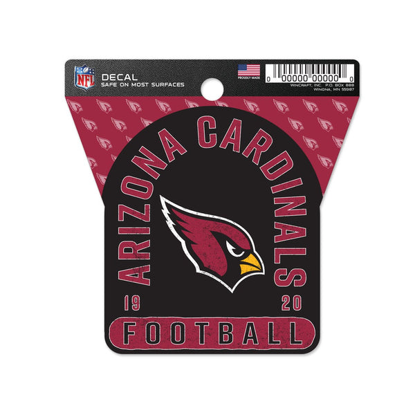 Arizona Cardinals Clean Cut Decal 3" x 4"