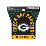 Green Bay Packers Clean Cut Decal 3" x 4"