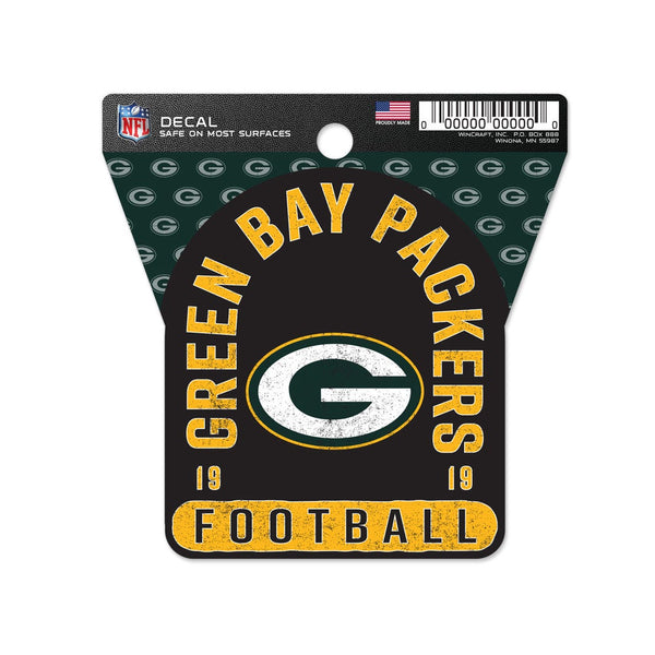Green Bay Packers Clean Cut Decal 3" x 4"