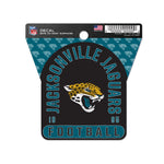 Jacksonville Jaguars Clean Cut Decal 3" x 4"