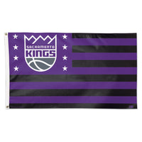 Sacramento Kings / Patriotic Flag - Deluxe 3' X 5'