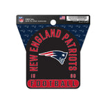 New England Patriots Clean Cut Decal 3" x 4"