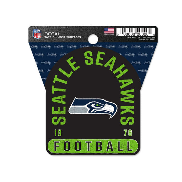 Seattle Seahawks Clean Cut Decal 3" x 4"