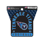 Tennessee Titans Clean Cut Decal 3" x 4"
