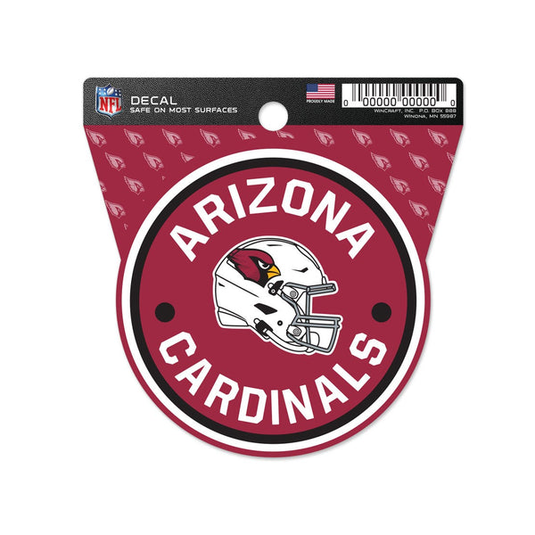 Arizona Cardinals Clean Cut Decal 3" x 4"