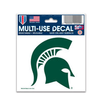 Wholesale-Michigan State Spartans Multi-Use Decal 3" x 4"