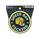 Green Bay Packers Clean Cut Decal 3" x 4"