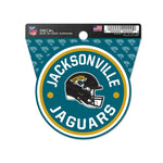 Jacksonville Jaguars Clean Cut Decal 3" x 4"