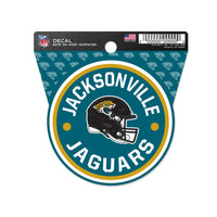 Jacksonville Jaguars Clean Cut Decal 3" x 4"