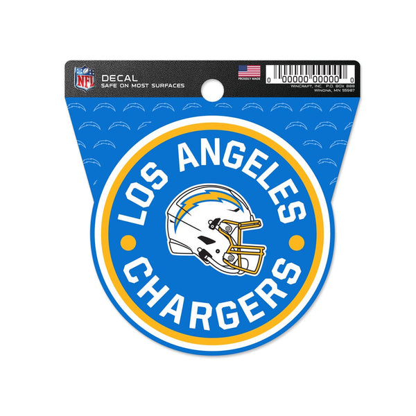 Los Angeles Chargers Clean Cut Decal 3" x 4"