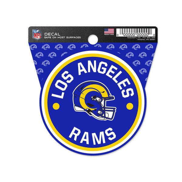 Los Angeles Rams Clean Cut Decal 3" x 4"
