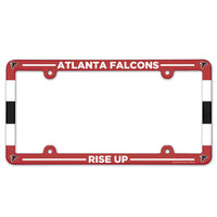 Atlanta Falcons Lic Plate Frame Full Color