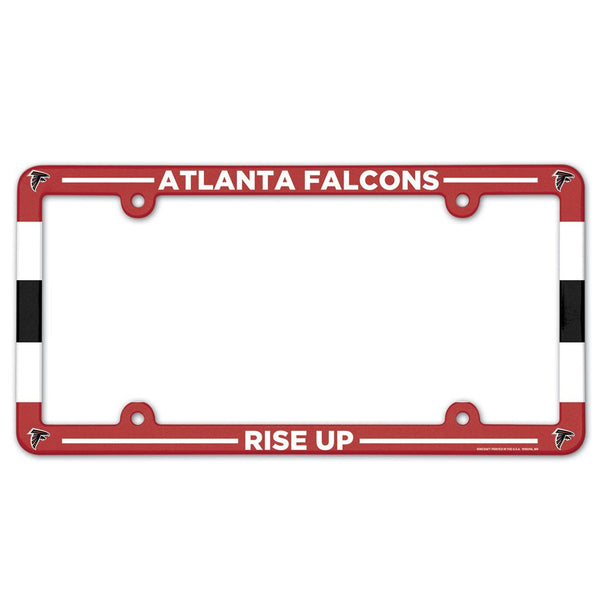 Atlanta Falcons Lic Plate Frame Full Color