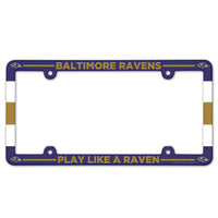 Baltimore Ravens Lic Plate Frame Full Color