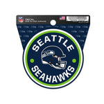 Seattle Seahawks Clean Cut Decal 3" x 4"