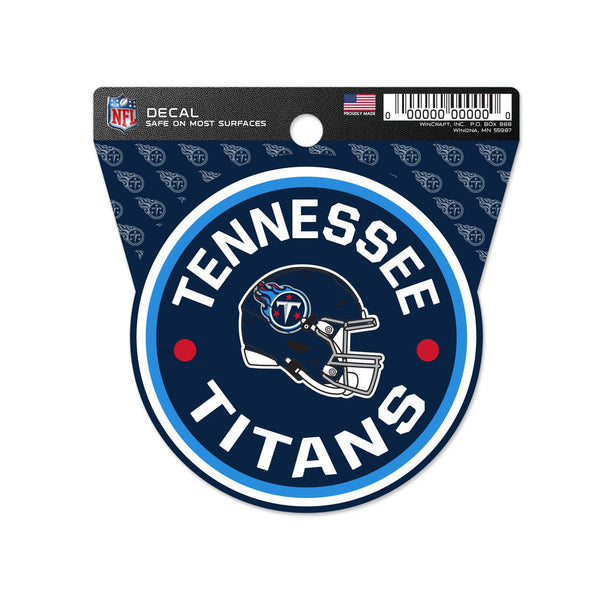 Tennessee Titans Clean Cut Decal 3" x 4"