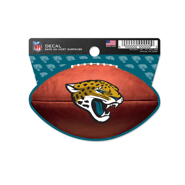 Jacksonville Jaguars Clean Cut Decal 3" x 4"