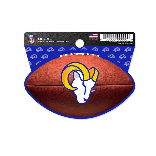 Los Angeles Rams Clean Cut Decal 3" x 4"