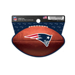 New England Patriots Clean Cut Decal 3" x 4"