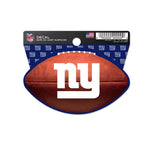 New York Giants Clean Cut Decal 3" x 4"