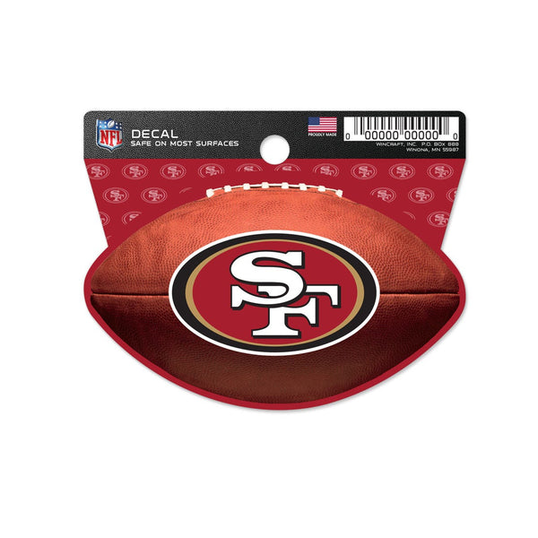 San Francisco 49ers Clean Cut Decal 3" x 4"