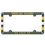 Green Bay Packers Lic Plate Frame Full Color