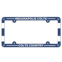 Indianapolis Colts Lic Plate Frame Full Color