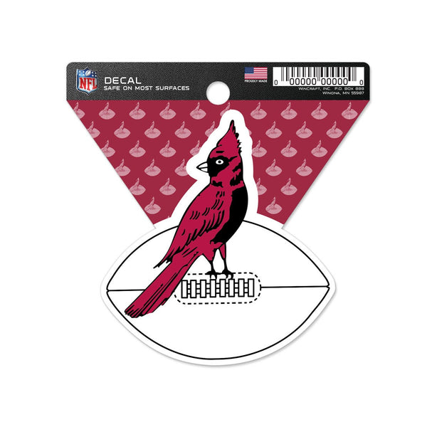 Arizona Cardinals Clean Cut Decal 3" x 4"