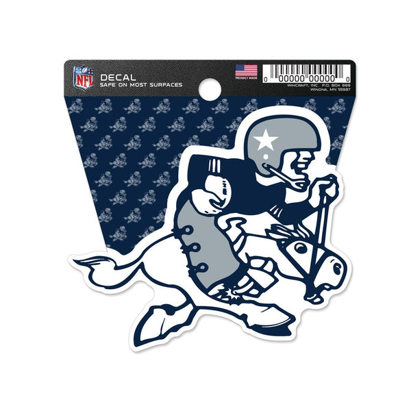 Dallas Cowboys Clean Cut Decal 3" x 4"