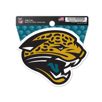 Jacksonville Jaguars Clean Cut Decal 3" x 4"