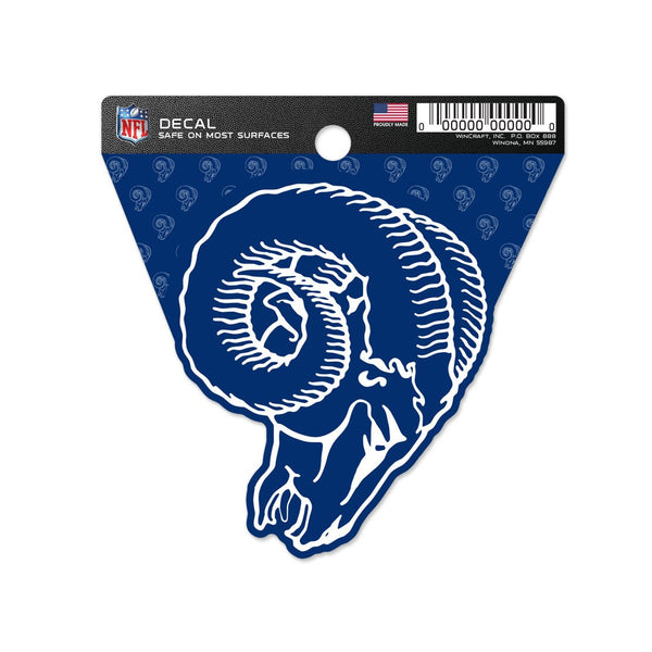 Los Angeles Rams Clean Cut Decal 3" x 4"