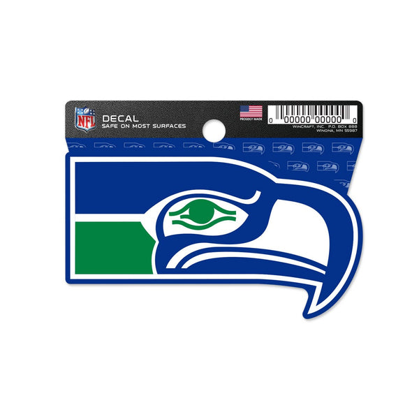 Seattle Seahawks Clean Cut Decal 3" x 4"