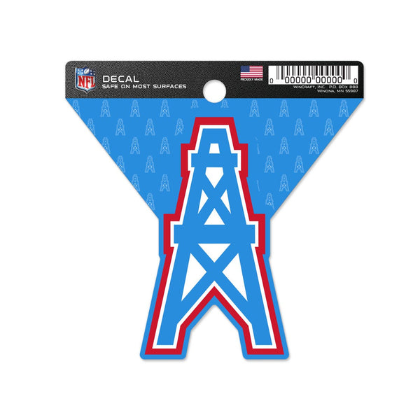 Tennessee Titans Clean Cut Decal 3" x 4"