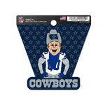 Dallas Cowboys Clean Cut Decal 3" x 4"