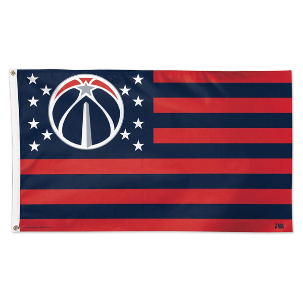 Washington Wizards / Patriotic Flag - Deluxe 3' X 5'