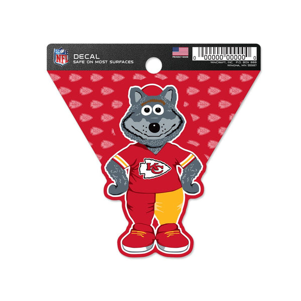 Kansas City Chiefs Clean Cut Decal 3" x 4"
