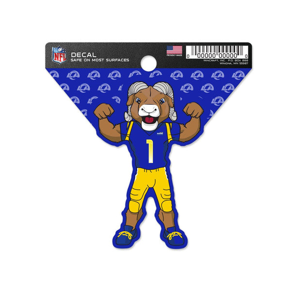 Los Angeles Rams Clean Cut Decal 3" x 4"
