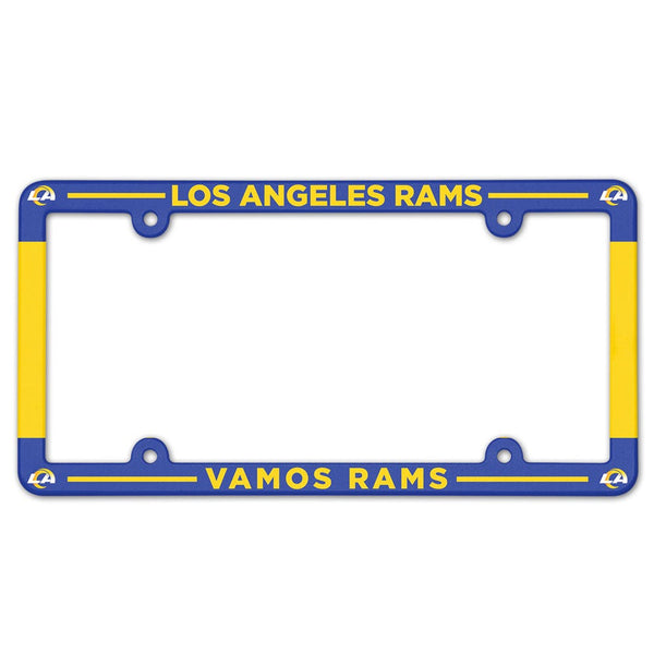 Los Angeles Rams Lic Plate Frame Full Color