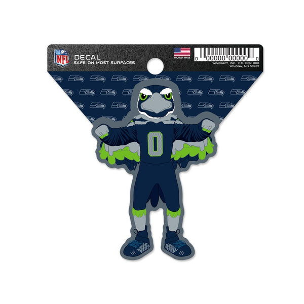 Seattle Seahawks Clean Cut Decal 3" x 4"