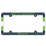 Seattle Seahawks Lic Plate Frame Full Color