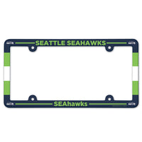 Seattle Seahawks Lic Plate Frame Full Color