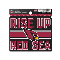 Arizona Cardinals Clean Cut Decal 3" x 4"