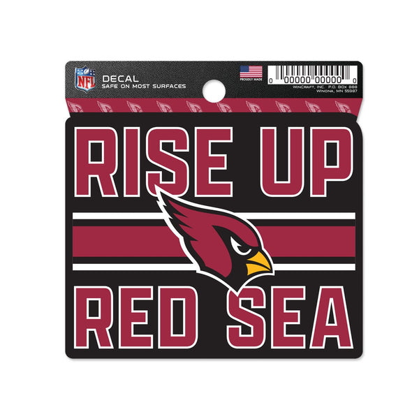 Arizona Cardinals Clean Cut Decal 3" x 4"