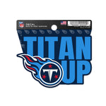 Tennessee Titans Clean Cut Decal 3" x 4"