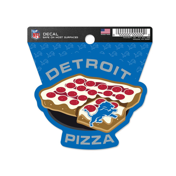Detroit Lions Clean Cut Decal 3" x 4"
