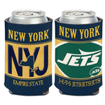 New York Jets STATE PLATE Can Cooler 12 oz.