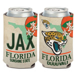 Jacksonville Jaguars STATE PLATE Can Cooler 12 oz.