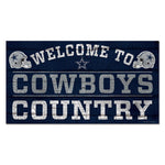 Dallas Cowboys Wood Sign 13"x24" 1/4" thick