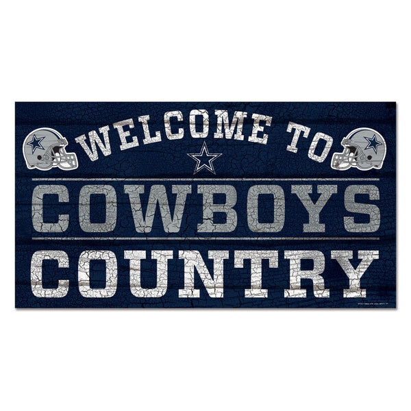 Dallas Cowboys Wood Sign 13"x24" 1/4" thick