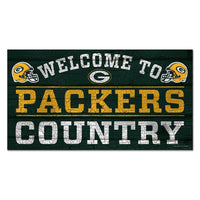 Green Bay Packers Wood Sign 13"x24" 1/4" thick